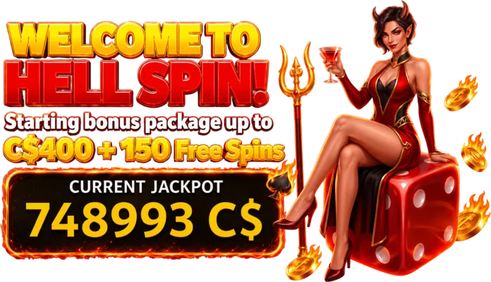 Bonus de bienvenue du casino Hell Spin